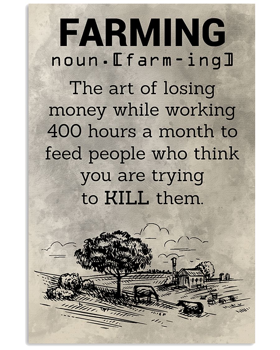 FAMILY FARMER POSTER 11x17 Poster