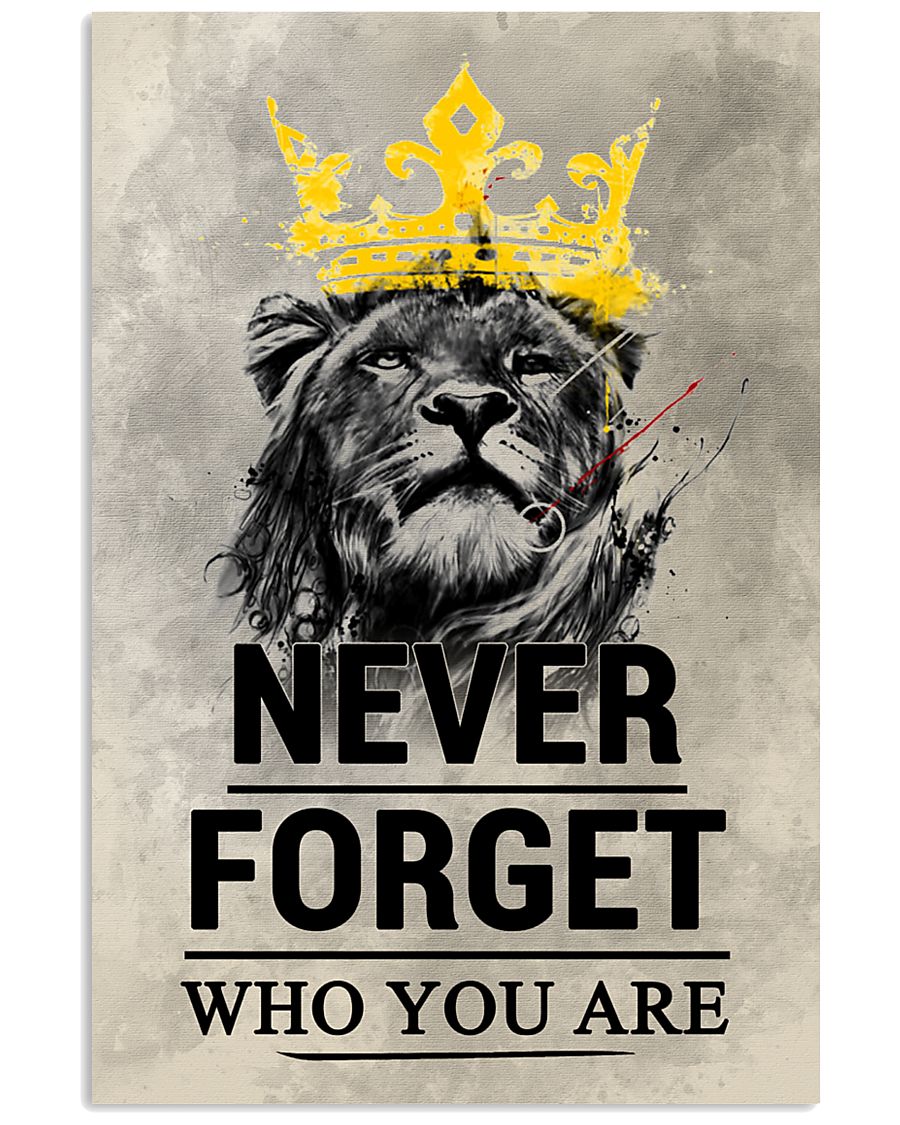 LION - NEVER FORGET 16x24 Poster