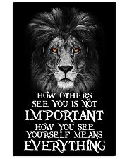 LION 16x24 Poster front