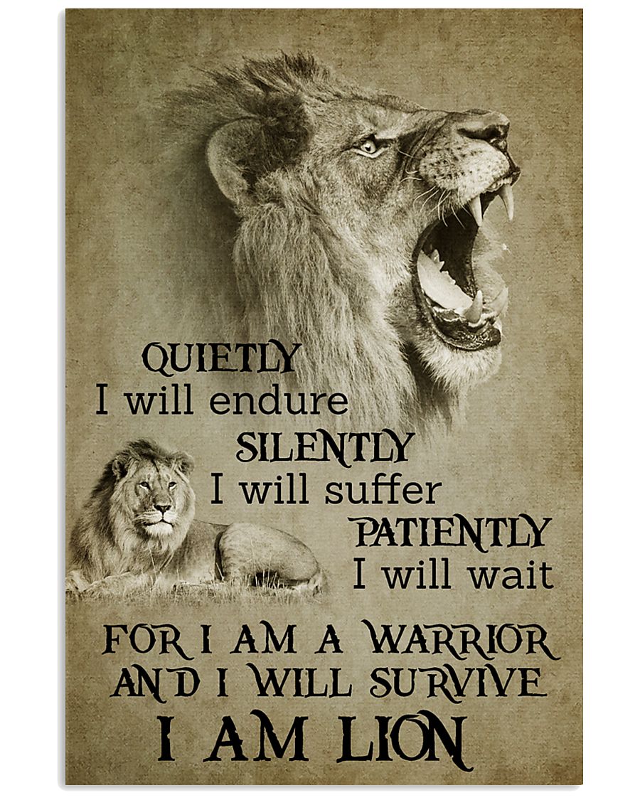 LION 16x24 Poster