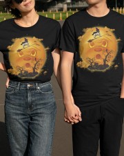 Pug Fun Halloween Moon Classic T-Shirt apparel-classic-tshirt-lifestyle-front-146