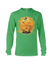Pug Fun Halloween Moon Long Sleeve Tee tile