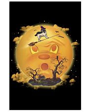 Pug Fun Halloween Moon Vertical Poster tile