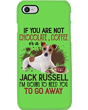 Jack Russell You Are Not Chocolate Or Coffee Phone Case tile