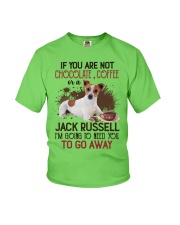Jack Russell You Are Not Chocolate Or Coffee Youth T-Shirt tile