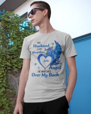 Husband is my guardian angel personalized Classic T-Shirt apparel-classic-tshirt-lifestyle-17