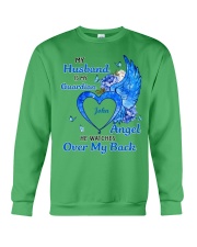 Husband is my guardian angel personalized Crewneck Sweatshirt tile