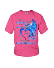 Husband is my guardian angel personalized Youth T-Shirt tile