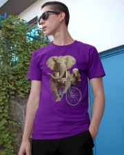 Elephant Lovely Family Classic T-Shirt apparel-classic-tshirt-lifestyle-17