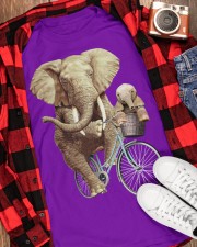 Elephant Lovely Family Classic T-Shirt apparel-classic-tshirt-lifestyle-front-163