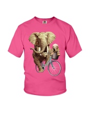 Elephant Lovely Family Youth T-Shirt tile