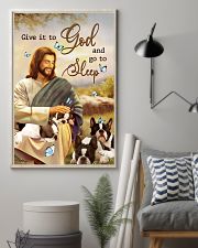 Boston terrier give it to God and go to sleep 11x17 Poster lifestyle-poster-1