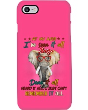 Elephant At My Age Phone Case tile