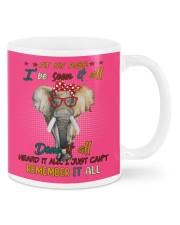 Elephant At My Age Mugs tile