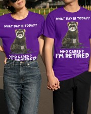 Ferret I Am Retired Classic T-Shirt apparel-classic-tshirt-lifestyle-front-146