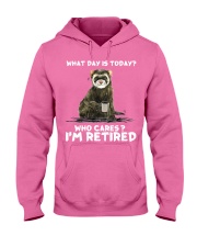 Ferret I Am Retired Hooded Sweatshirt tile