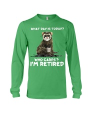 Ferret I Am Retired Long Sleeve Tee tile