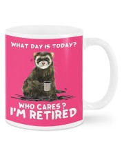 Ferret I Am Retired Mugs tile