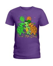 Turtle Cute Patrick Ladies T-Shirt tile