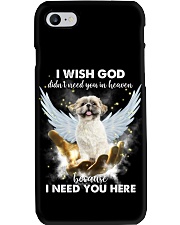 Shih tzu i need you here - for Shih tzu lover Phone Case tile