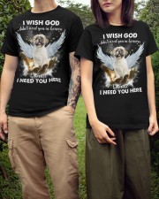 Shih tzu i need you here - for Shih tzu lover Classic T-Shirt apparel-classic-tshirt-lifestyle-front-152