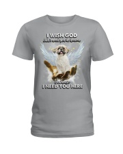 Shih tzu i need you here - for Shih tzu lover Ladies T-Shirt tile