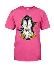 Penguin Christmas Colors Classic T-Shirt tile
