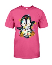 Penguin Christmas Colors Premium Fit Mens Tee tile