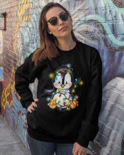 Penguin Christmas Colors Crewneck Sweatshirt lifestyle-unisex-sweatshirt-front-3