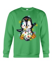 Penguin Christmas Colors Crewneck Sweatshirt tile