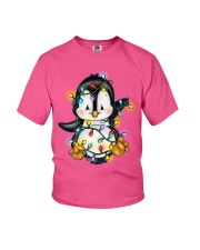 Penguin Christmas Colors Youth T-Shirt tile
