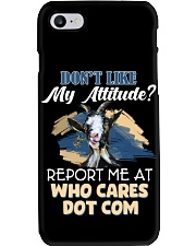Goat don't like my attitude Phone Case tile