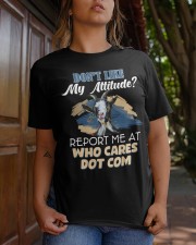 Goat don't like my attitude Classic T-Shirt apparel-classic-tshirt-lifestyle-20