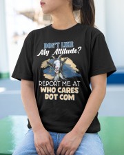 Goat don't like my attitude Classic T-Shirt apparel-classic-tshirt-lifestyle-front-213