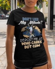 Goat don't like my attitude Classic T-Shirt apparel-classic-tshirt-lifestyle-front-237