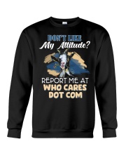 Goat don't like my attitude Crewneck Sweatshirt tile