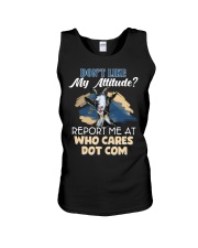 Goat don't like my attitude Unisex Tank tile