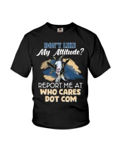 Goat don't like my attitude Youth T-Shirt tile