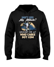 Goat don't like my attitude Hooded Sweatshirt tile