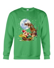 Pomeranian Special Ride Christmas Crewneck Sweatshirt tile