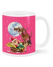Pomeranian Special Ride Christmas Mugs tile