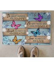 Butterfly Do What You Love Doormat 34" x 23" aos-doormat-34-x-23-lifestyle-front-04