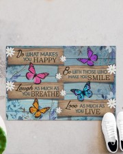 Butterfly Do What You Love Doormat 34" x 23" aos-doormat-34-x-23-lifestyle-front-06