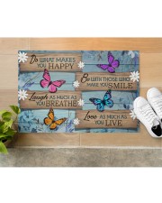 Butterfly Do What You Love Doormat 34" x 23" aos-doormat-34-x-23-lifestyle-front-12