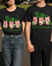 Pig Full Of Shenanigans Classic T-Shirt apparel-classic-tshirt-lifestyle-front-146