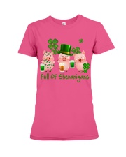 Pig Full Of Shenanigans Premium Fit Ladies Tee tile
