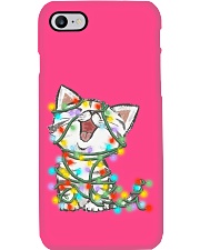 Cat Christmas Colors Phone Case tile