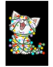 Cat Christmas Colors Vertical Poster tile