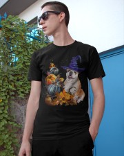  Bulldog Fall Night Classic T-Shirt apparel-classic-tshirt-lifestyle-17