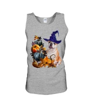  Bulldog Fall Night Unisex Tank tile